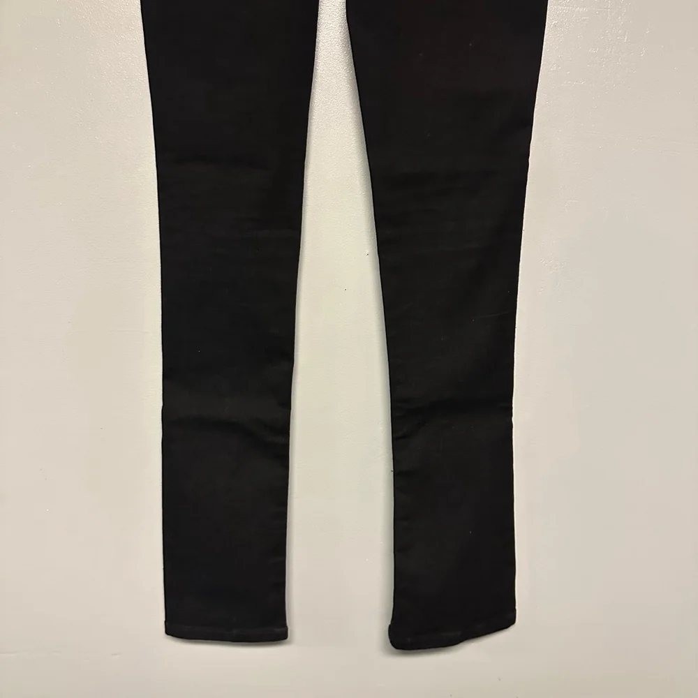Free people We The Free Black straight leg Jeans women's size XS (29”x33) goth